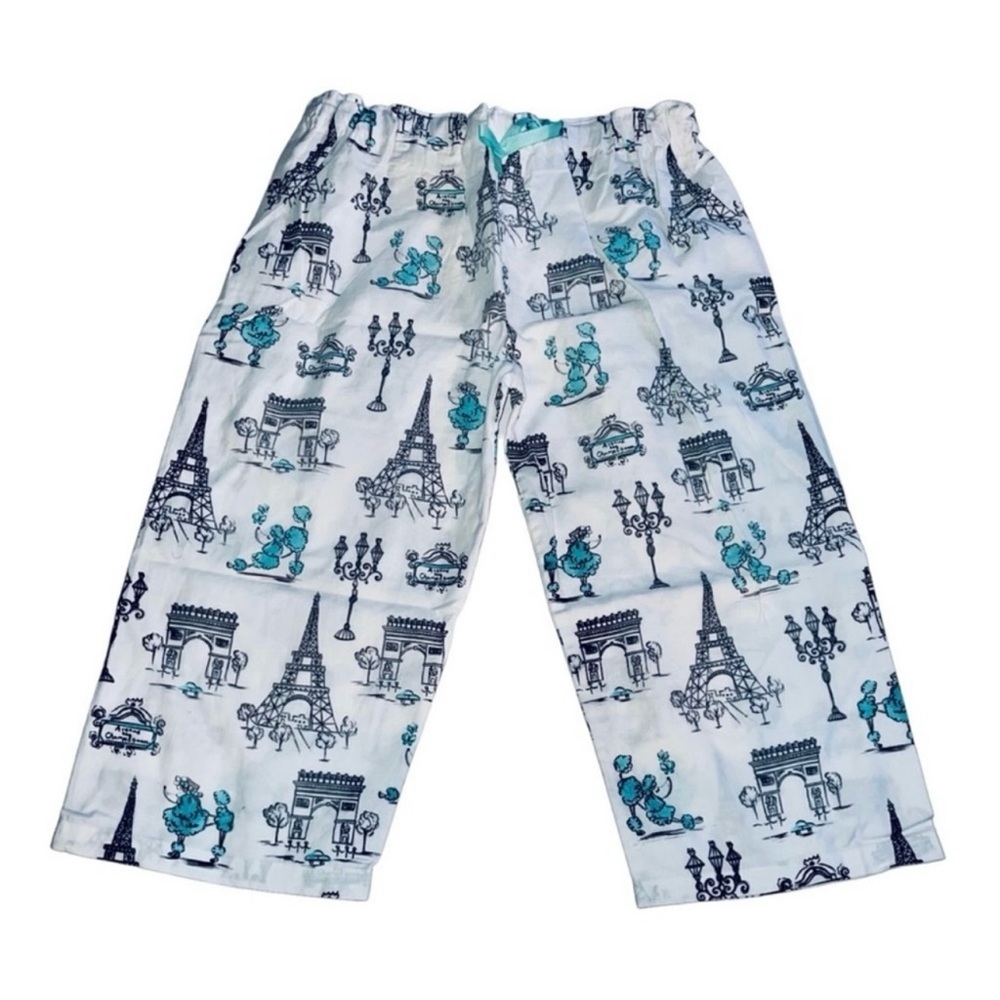 Small Shop Handmade Paris Capris Pants Sz 10/12